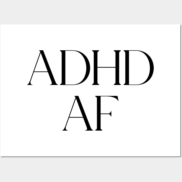 adhd classy design Wall Art by DustedDesigns